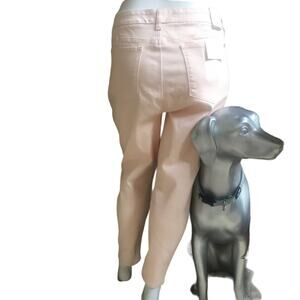 NEW Seven Melissa Mcarthy Pencil Peach Pants Slimming Silhouette Women's 24W